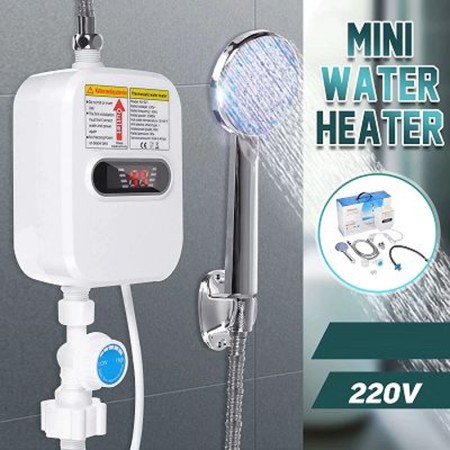 Mini Geyser With Hand Shower