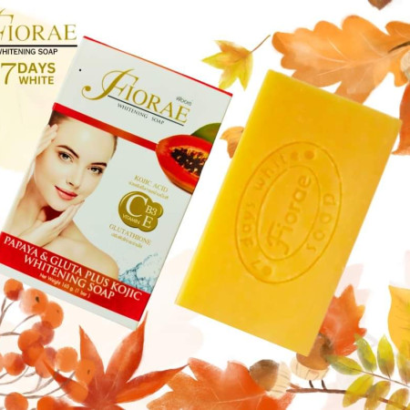 Fiorae Papaya Whitening Soap