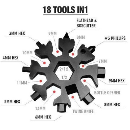 Snow Flake Multi Tool