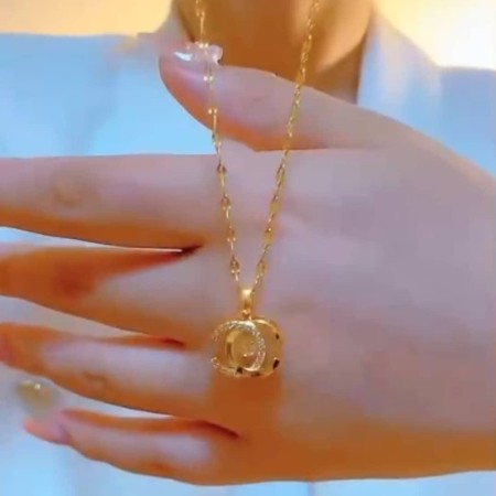 Korean Cross Locket Chain
