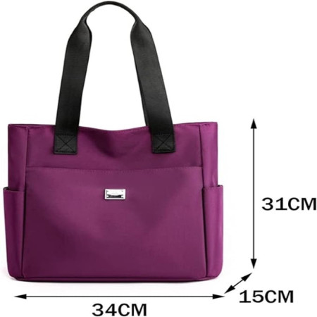 Fashion Ladies Hand Bag ( Purple color )