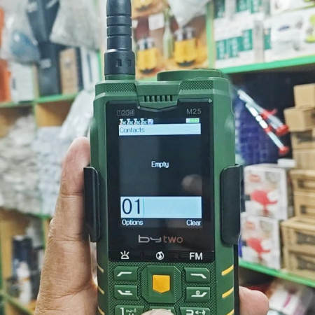 (Green Color) 4 sim Walkie Talkie Mobile
