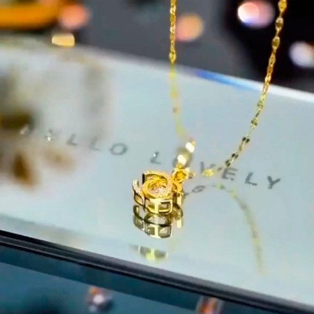 Gucci Cross Locket Chain