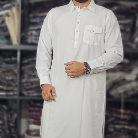 Pakistani Kabli Set (White color) TIk