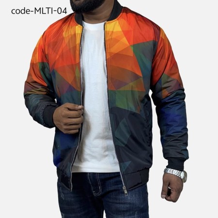 Multicolor Padding Jacket code-MULTI -04