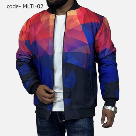 Multicolor Padding Jacket code-MULTI -02