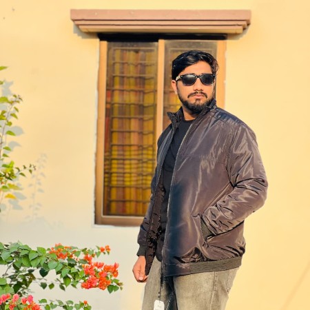 Solid Saskin Jacket for Men ( Black Color)