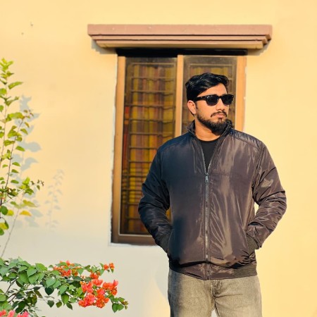Solid Saskin Jacket for Men ( Black Color)