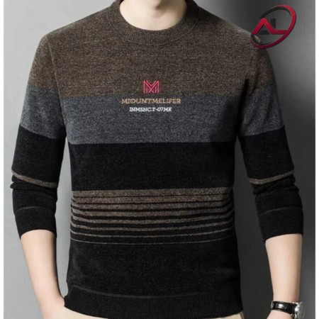 Winter Sweater For Men (Ash Black color)