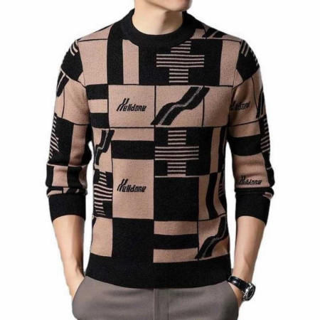 Winter Sweater For Men (Helldone Brown)