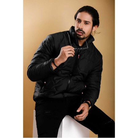 Padding Jacket Solid Black