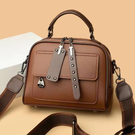 High end ladies' handbag (Coffee Color)