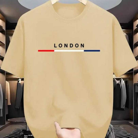 Premium Drop Shoulder T-Shirt (LONDON CREAM)