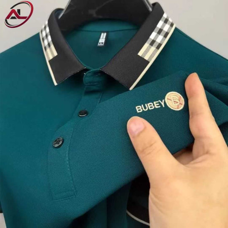 Premium Cotton Half Sleeve Polo Shirt (Bubey Petrol)