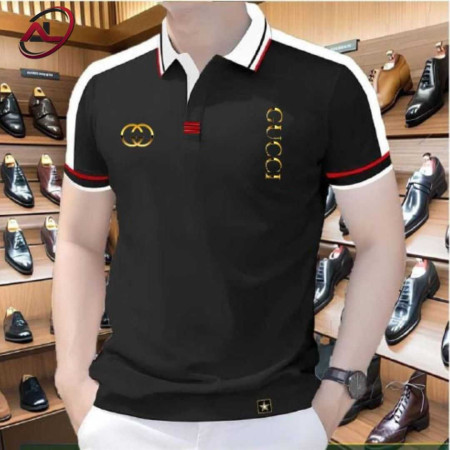 Cotton Polo Shirt (Gucci New Black)