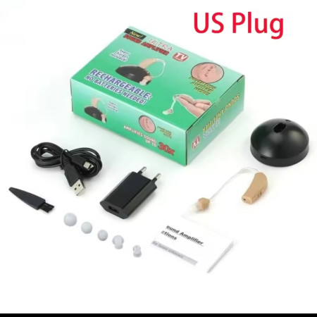 Rechargeable Ultra Sound  Amplifier  Hearing Aid Device