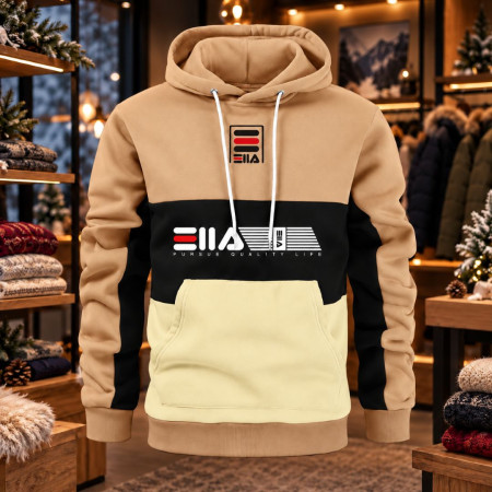 Winter Hoodies For Men (Biscuit color)